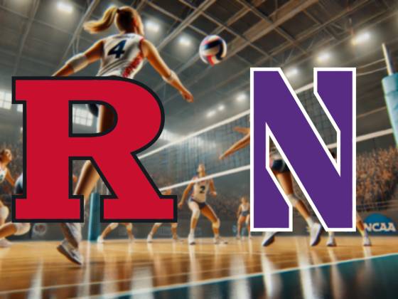 Rutgers Scarlet Knights at Northwestern Wildcats Women's Volleyball
